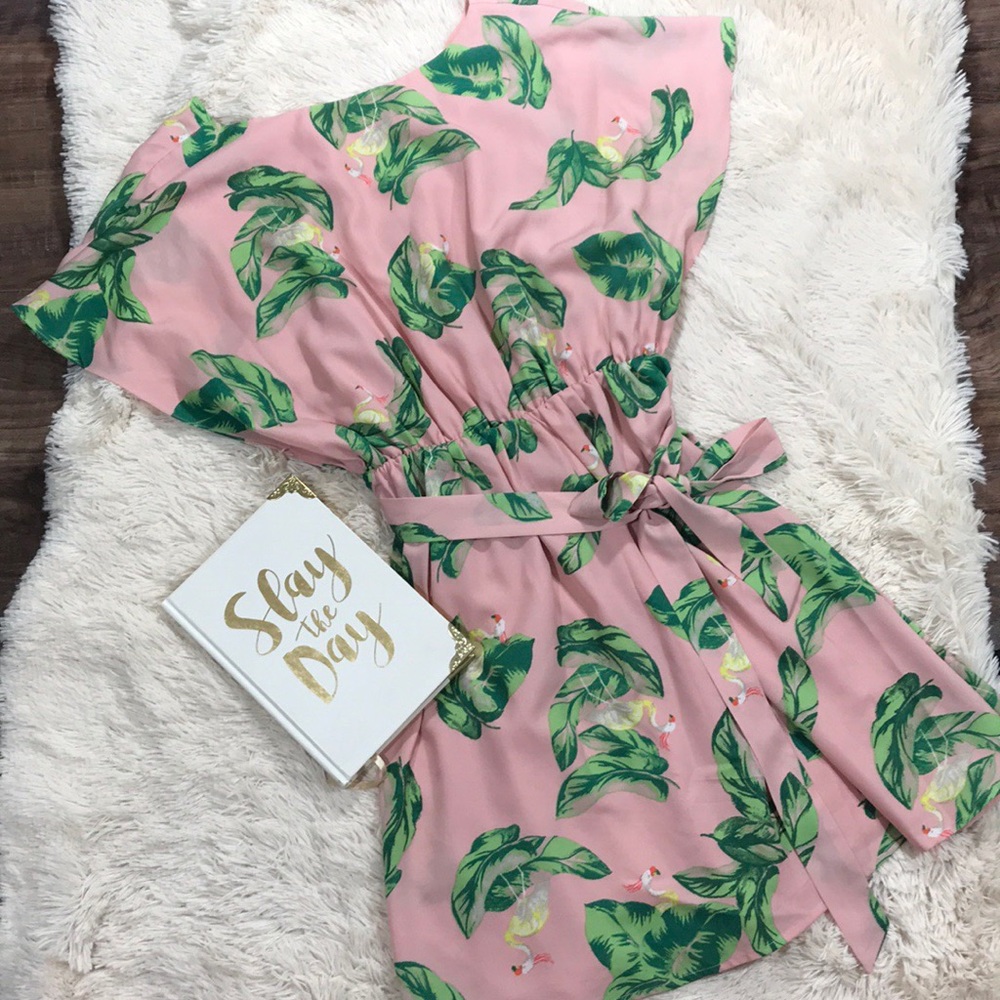 The Webster Pink and Green Dress